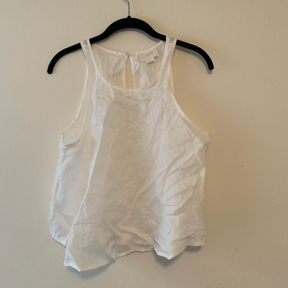 Anthropologie Linen Top.